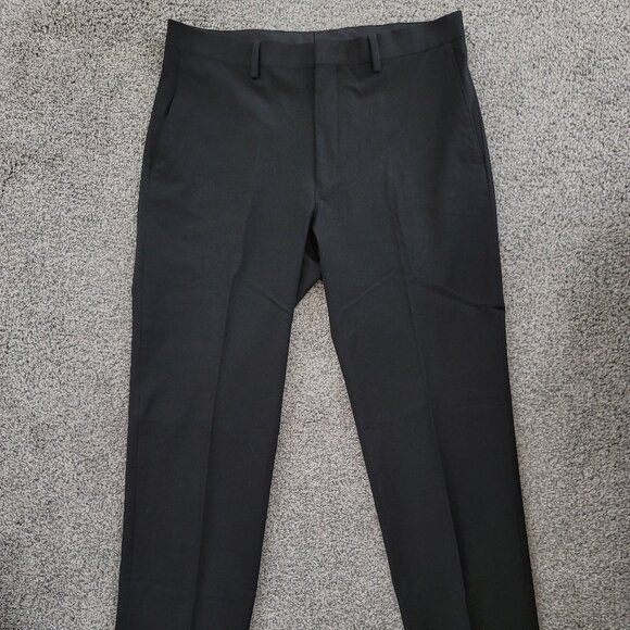 Men's Ralph Lauren Slim Fit Black Dress Pants 33 X 32 - Picture 1 of 10